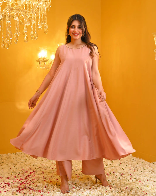 Blush Pink Kurta Co-ord Set